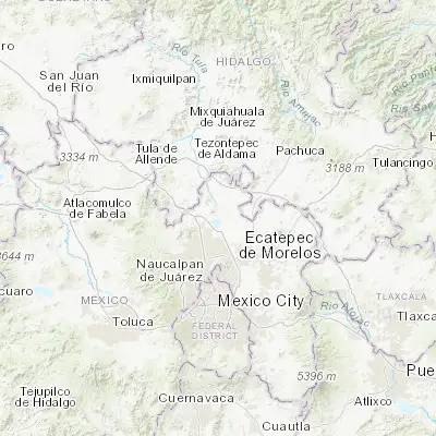 Map showing location of Santa María de Guadalupe (19.821110, -99.127780)