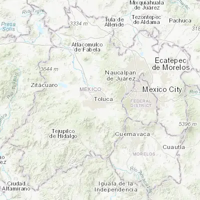 Map showing location of Santa María Totoltepec (19.306530, -99.592790)
