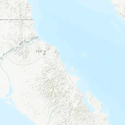Map showing location of Santa Rosalía (27.340450, -112.267610)