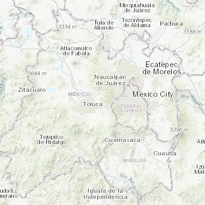 Map showing location of Santiago Analco (19.331160, -99.452080)