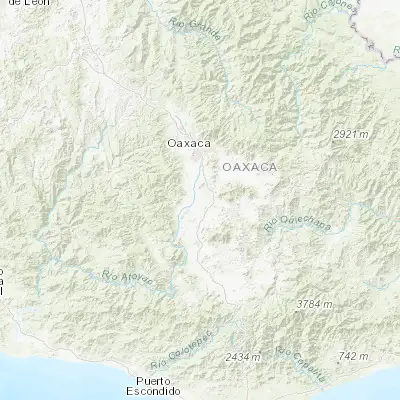 Map showing location of Santiago Apostol (16.803810, -96.720460)