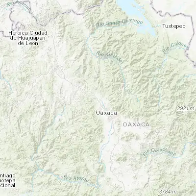 Map showing location of Santiago Suchilquitongo (17.253160, -96.878250)