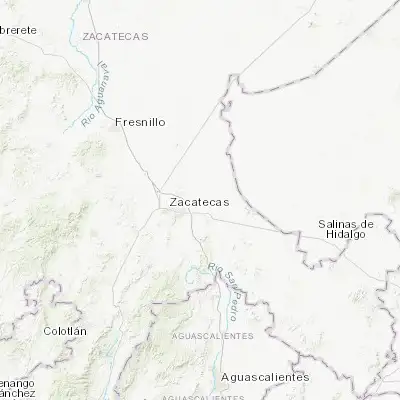 Map showing location of Tacoaleche (22.820100, -102.404760)