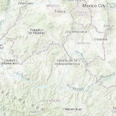 Map showing location of Taxco el Viejo (18.483420, -99.584200)