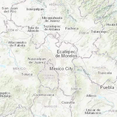 Map showing location of Tequisistlán Primero (19.600020, -98.956890)
