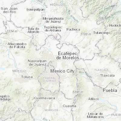 Map showing location of Tequisistlán (19.596420, -98.941050)
