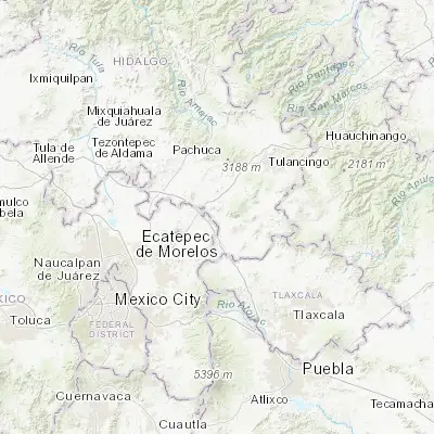 Map showing location of Tlanalapa (19.818680, -98.603960)
