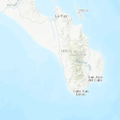 Map showing location of Todos Santos (23.446880, -110.223080)