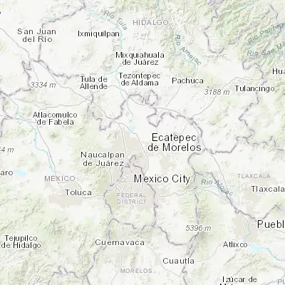 Map showing location of Tonanitla (19.687940, -99.053420)