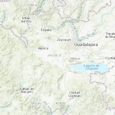 Map showing location of Villa Corona (20.415640, -103.664160)