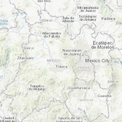 Map showing location of Villa Cuauhtémoc (19.416760, -99.558720)