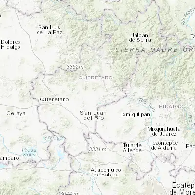 Map showing location of Villa Progreso (20.642340, -99.835010)