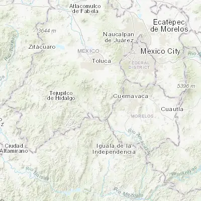 Map showing location of Zumpahuacán (18.916420, -99.565680)