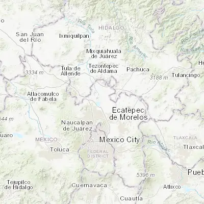 Map showing location of Zumpango (19.796700, -99.099460)
