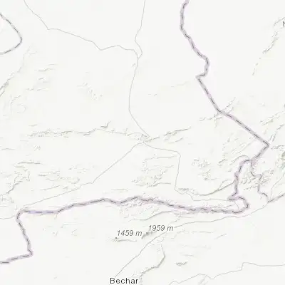 Map showing location of Bouarfa (32.533790, -1.962090)