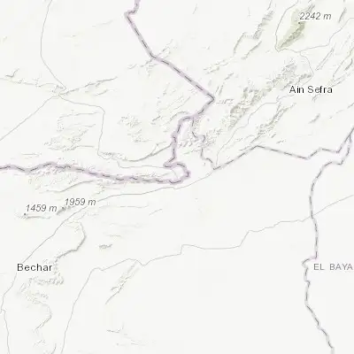 Map showing location of Figuig (Centre) (32.108910, -1.228550)