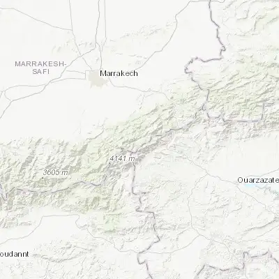 Map showing location of Setti Fatma (31.225080, -7.677510)