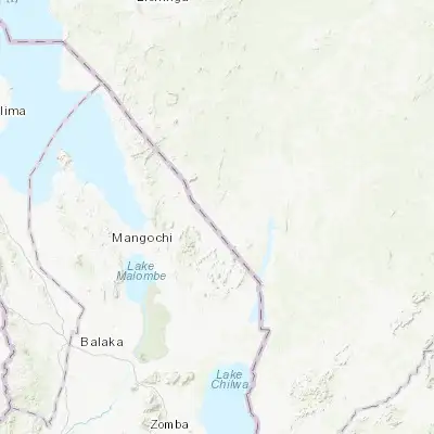 Map showing location of Mandimba (-14.352500, 35.650560)