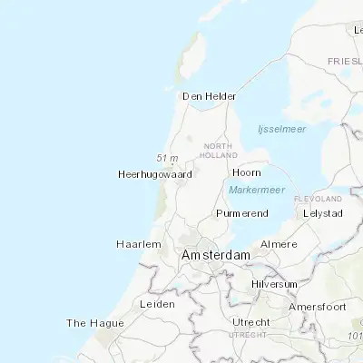 Map showing location of Alkmaar (52.631670, 4.748610)