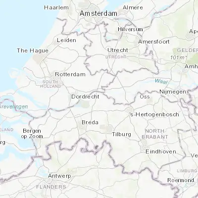 Map showing location of Almkerk (51.770830, 4.959720)