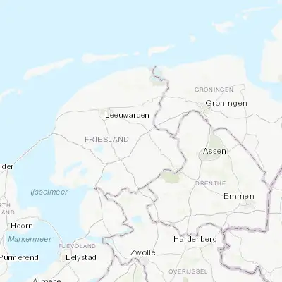 Map showing location of Beetsterzwaag (53.059140, 6.077110)