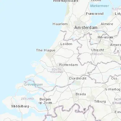 Map showing location of Bergschenhoek (51.990000, 4.498610)