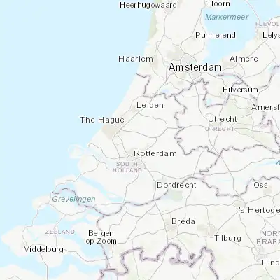 Map showing location of Bleiswijk (52.010830, 4.531940)