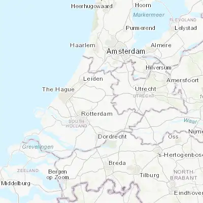 Map showing location of Bloemendaal (52.028780, 4.694400)