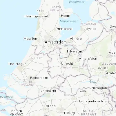 Map showing location of Breukelen (52.174170, 5.001390)