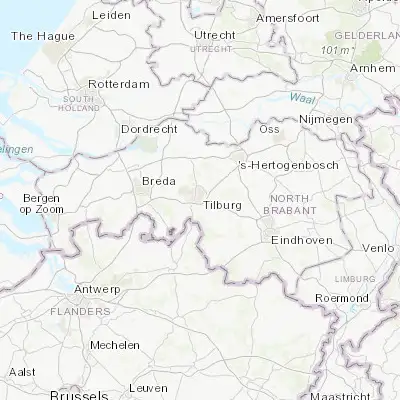 Map showing location of Broekhoven (51.548010, 5.091750)