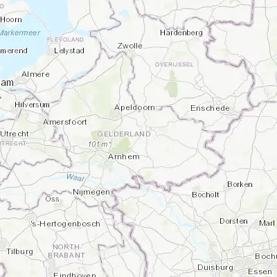 Map showing location of Brummen (52.090000, 6.155560)