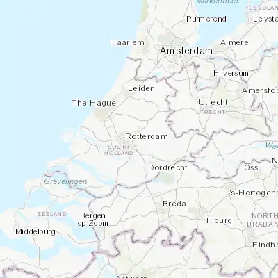 Map showing location of Capelle aan den IJssel (51.929170, 4.577780)