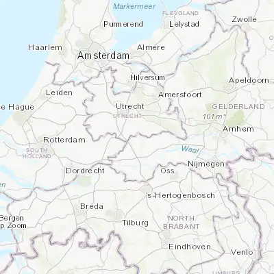 Map showing location of Culemborg (51.955000, 5.227780)