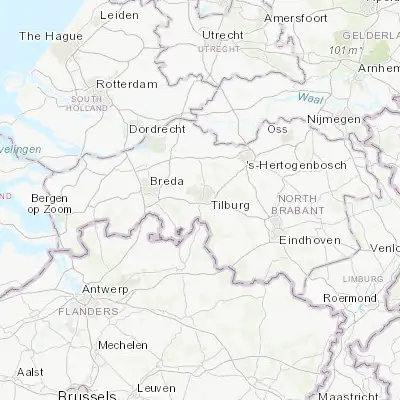 Map showing location of De Blaak (51.546260, 5.044650)