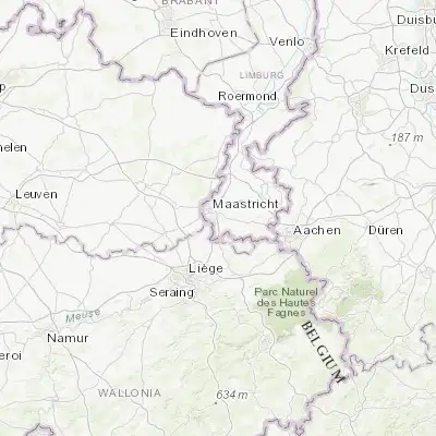 Map showing location of De Heeg (50.824540, 5.723090)
