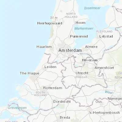 Map showing location of De Kwakel (52.239170, 4.793060)