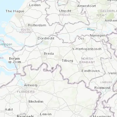 Map showing location of De Reit (51.560380, 5.049320)