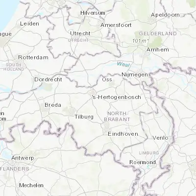 Map showing location of Den Dungen (51.665000, 5.372220)