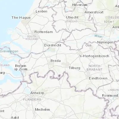 Map showing location of Dongen (51.626670, 4.938890)