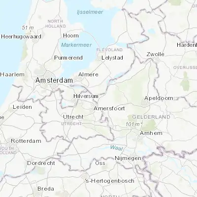 Map showing location of Doornsteeg (52.230000, 5.454170)