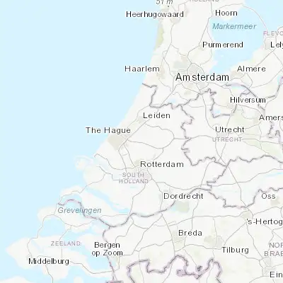 Map showing location of Driemanspolder (52.051760, 4.485040)
