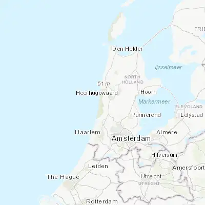 Map showing location of Egmond-Binnen (52.595830, 4.655560)