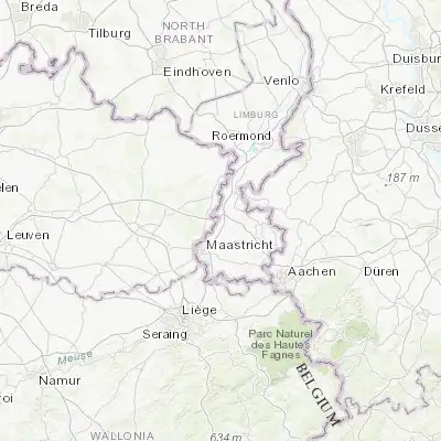 Map showing location of Elsloo (50.949170, 5.770830)