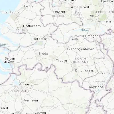Map showing location of Enschot (51.578460, 5.138850)