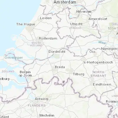 Map showing location of Geertruidenberg (51.701670, 4.856940)