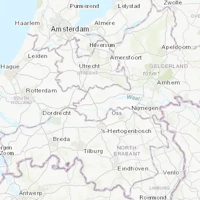 Map showing location of Geldermalsen (51.880830, 5.288890)