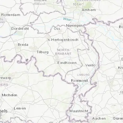 Map showing location of Geldrop (51.421670, 5.559720)