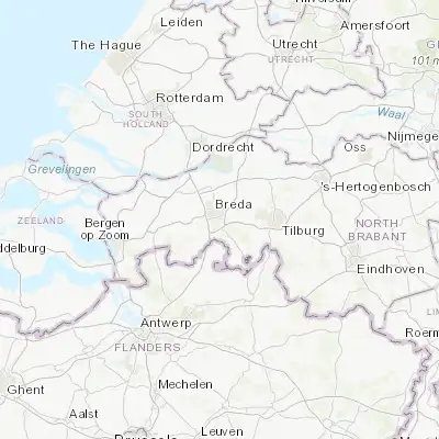 Map showing location of Ginneken (51.565930, 4.793100)