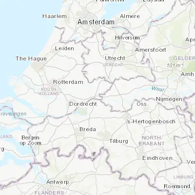Map showing location of Gorinchem (51.836520, 4.972430)