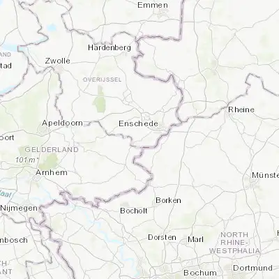 Map showing location of Haaksbergen (52.156670, 6.738890)